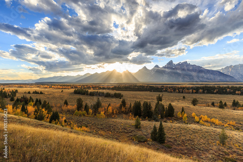 Grand Teton National Park in autumn