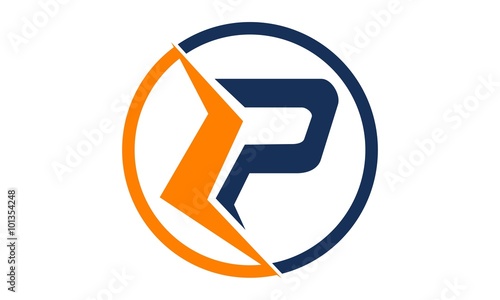 Letter LP Modern Logo