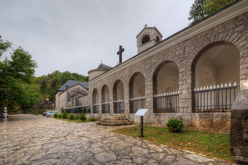 The Cetinje Monastery. Montenegro.