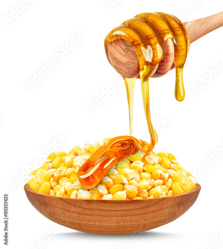 corn with honey