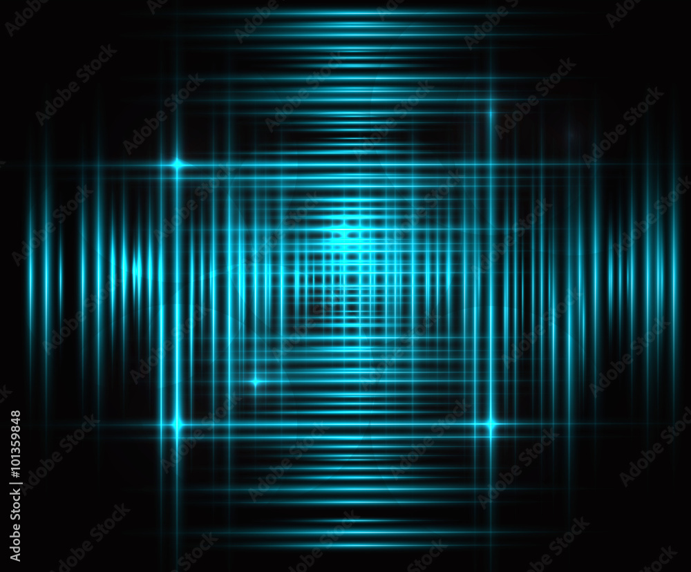 Abstract digital blue light effect background. Abstract digital blue light effect background.
