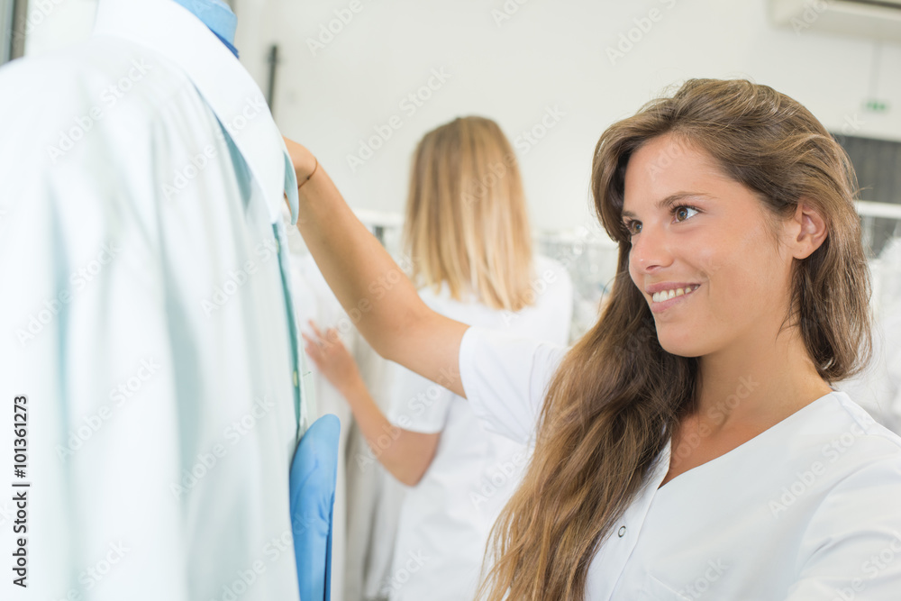 Obraz premium at the laundrette