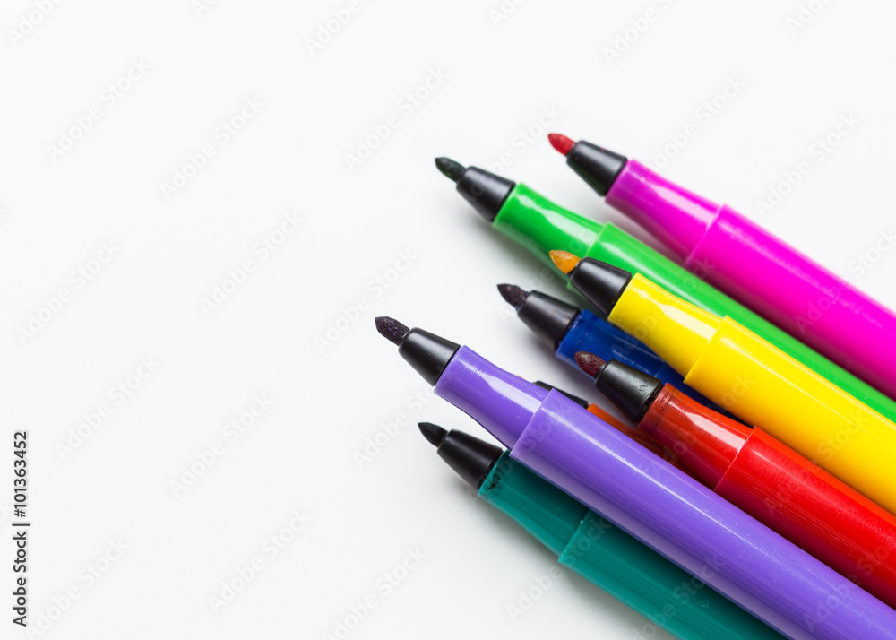 Fototapeta premium Felt-tip pens