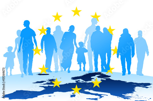 Fotografía Migrants Europe