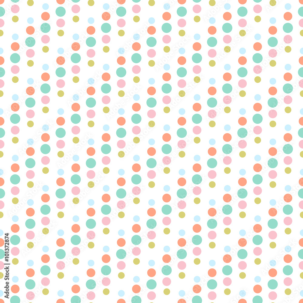 Seamless colorful dots pattern
Seamless colorful dots pattern
