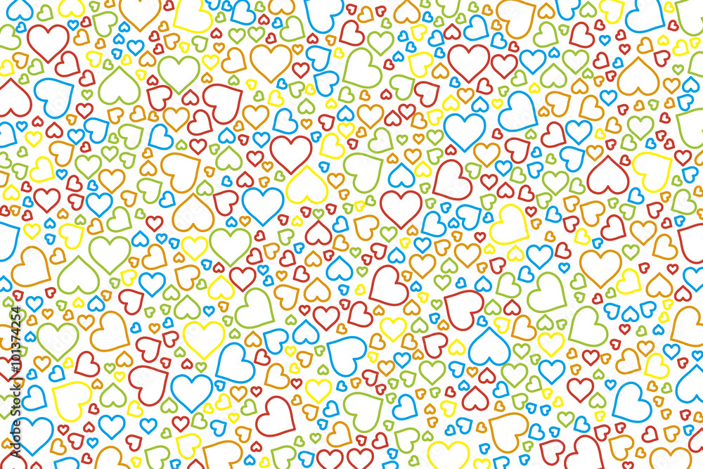Fototapeta premium #Background #wallpaper #Vector #Illustration #design #art #free free material,commercial,heart mark,heart shape,heart pattern,cute,material,Pattern,Valentine's Day,love,affection,happiness,LOVE