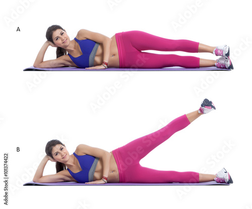Lateral leg raises