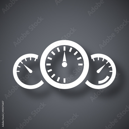 Vector dashboard icon