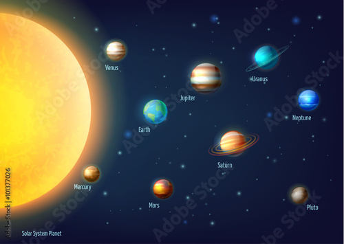 Solar System Background 