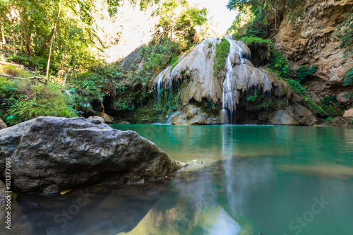 Beautiful waterfall, Koe Luang Waterfall in Lamphun, Thailand