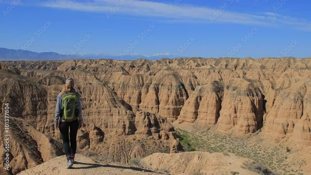 Young girl walking through the Canyons
Young girl walking through the Canyons