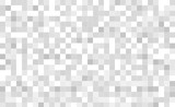 Abstract Black and White Pixel Background