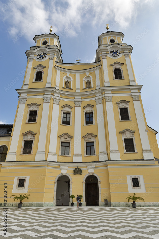 St. Michael Basilica at Mondsee, Austria.