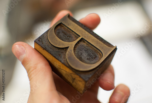 Letterpress typography workshop