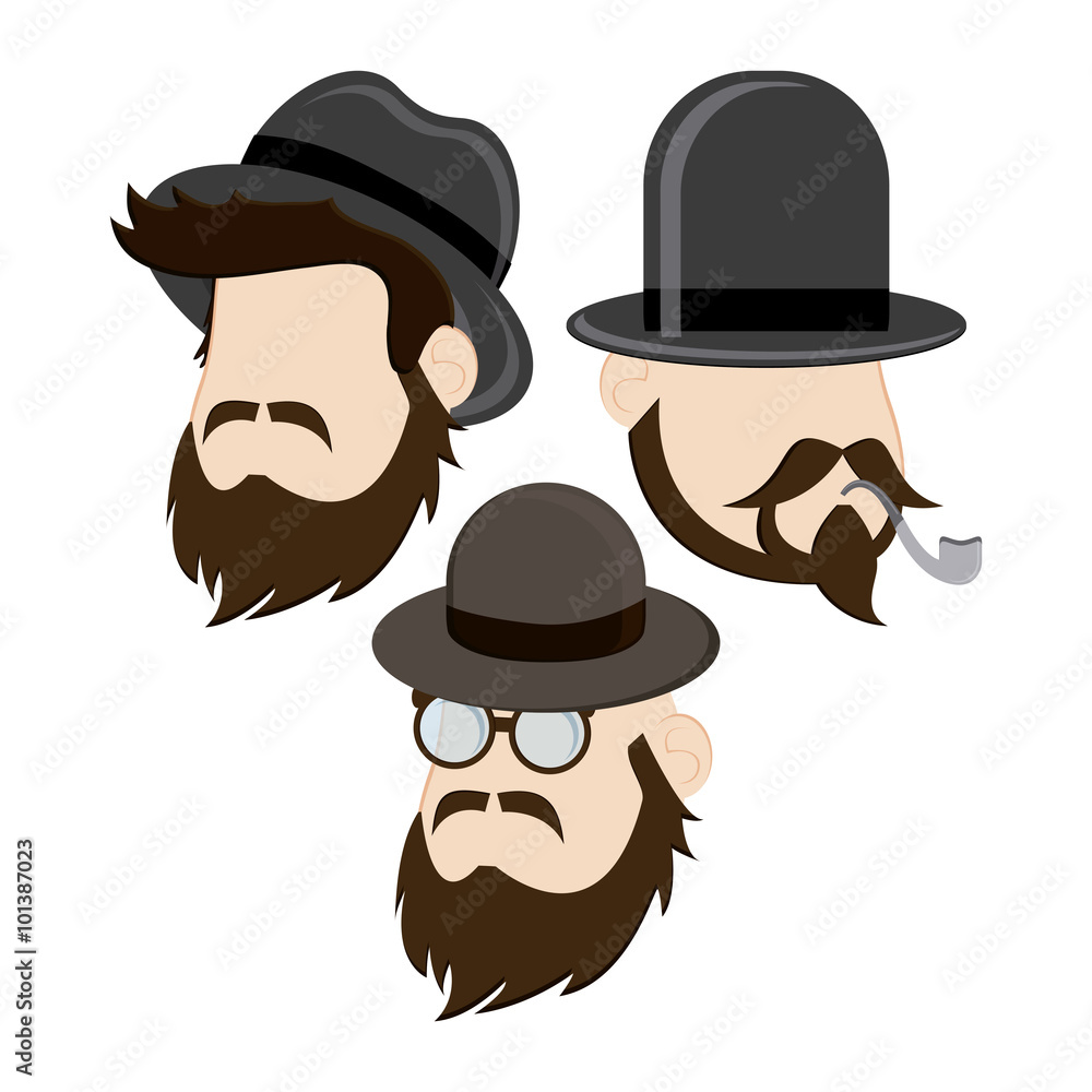 Hipster style design Hipster style design