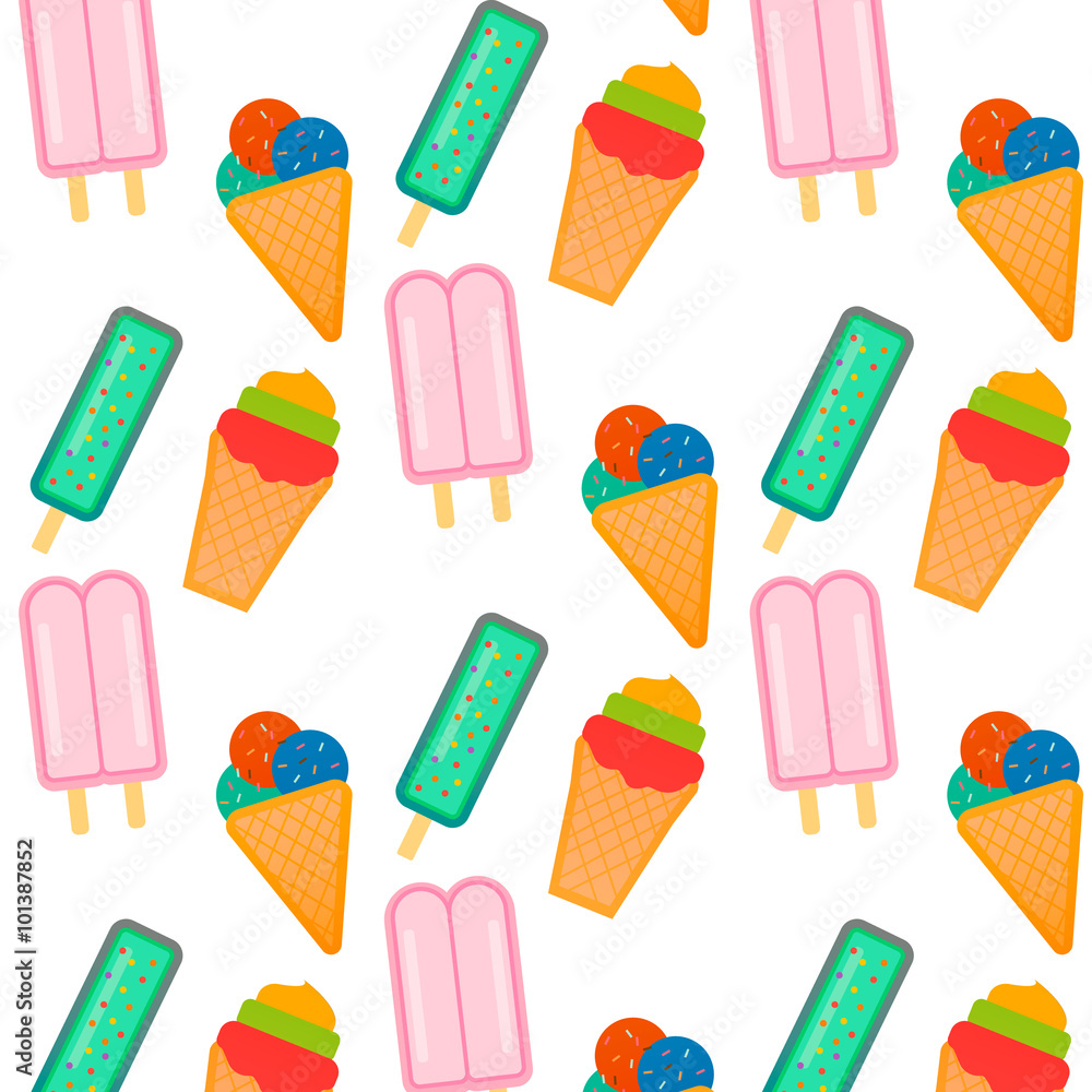 Ice cream pattern Ice cream pattern
