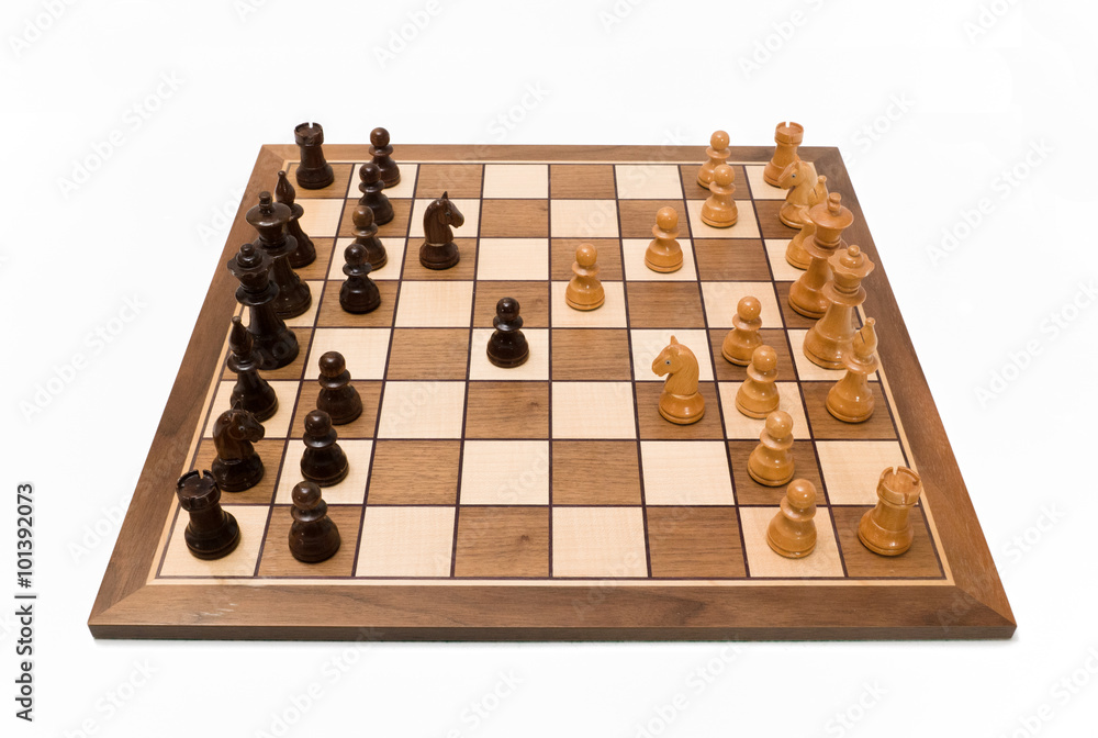 chess game made of valuable wood chess game made of valuable wood