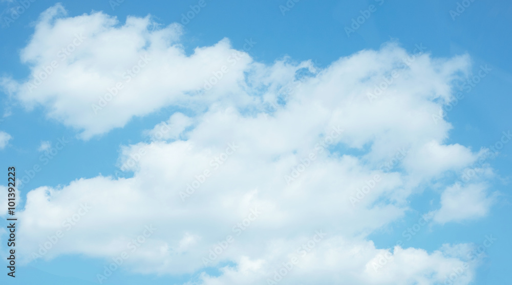 Obraz premium blue sky and cloud