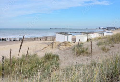 chalets de plage