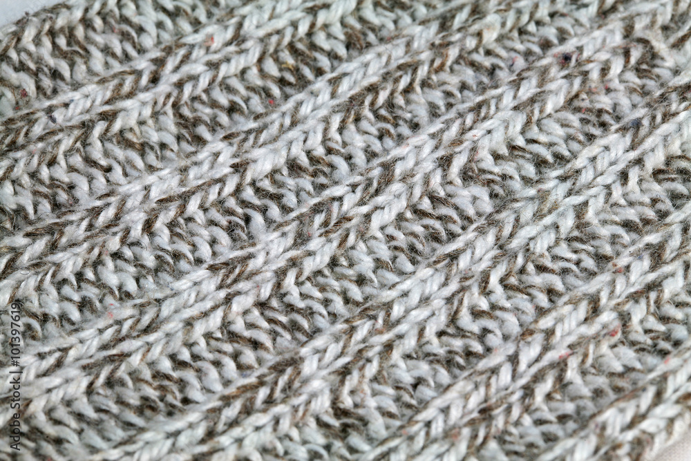 Knitted wool abstract background
