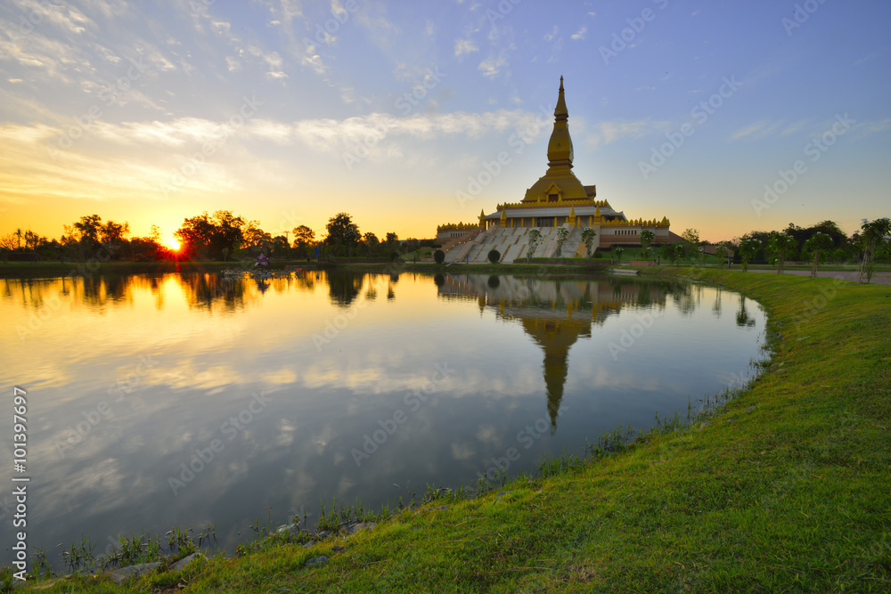 Pagoda Mahabua, Roi-Et, Thailand