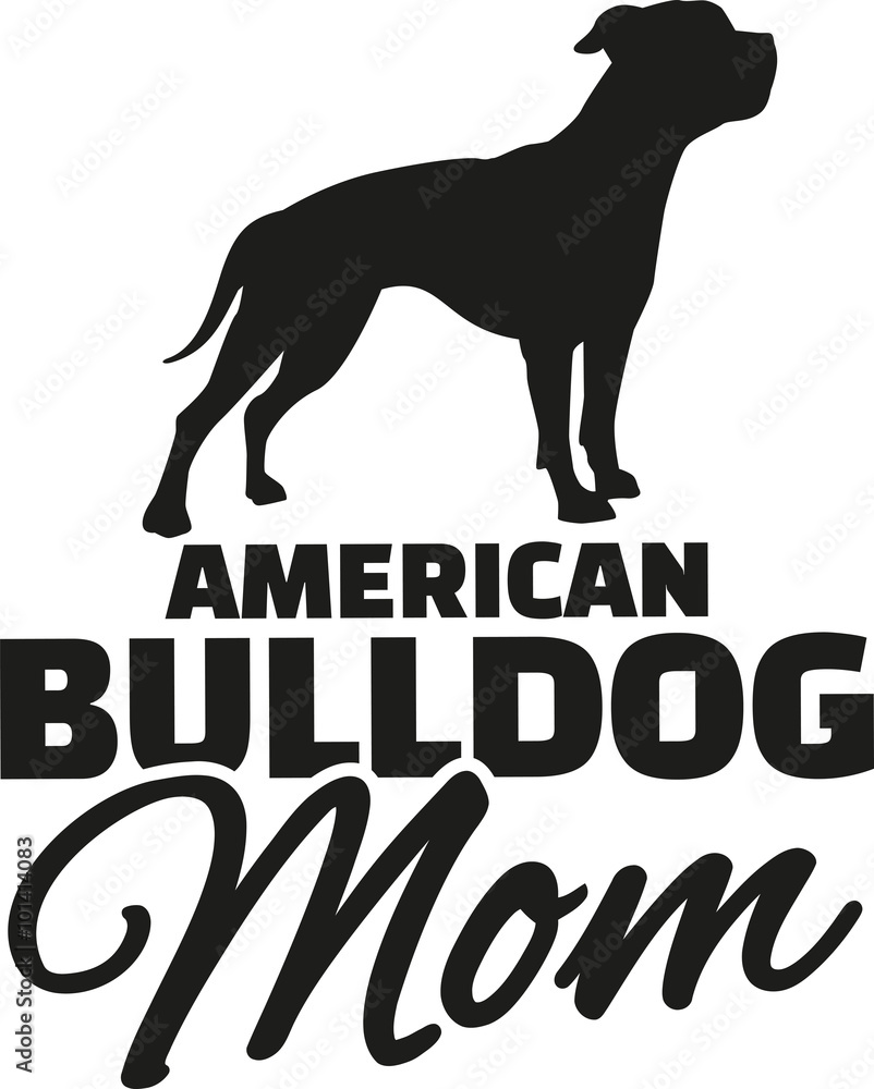 American Bulldog Mom