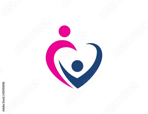 People heart logo