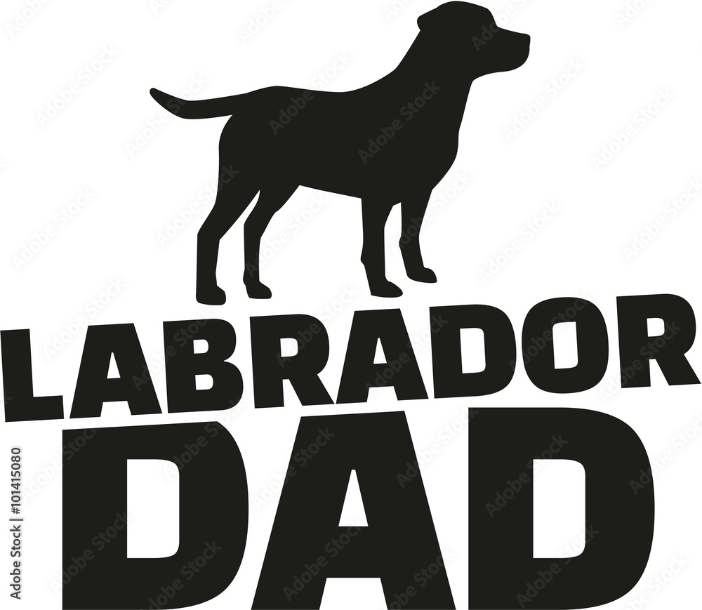 Labrador Retriever dad