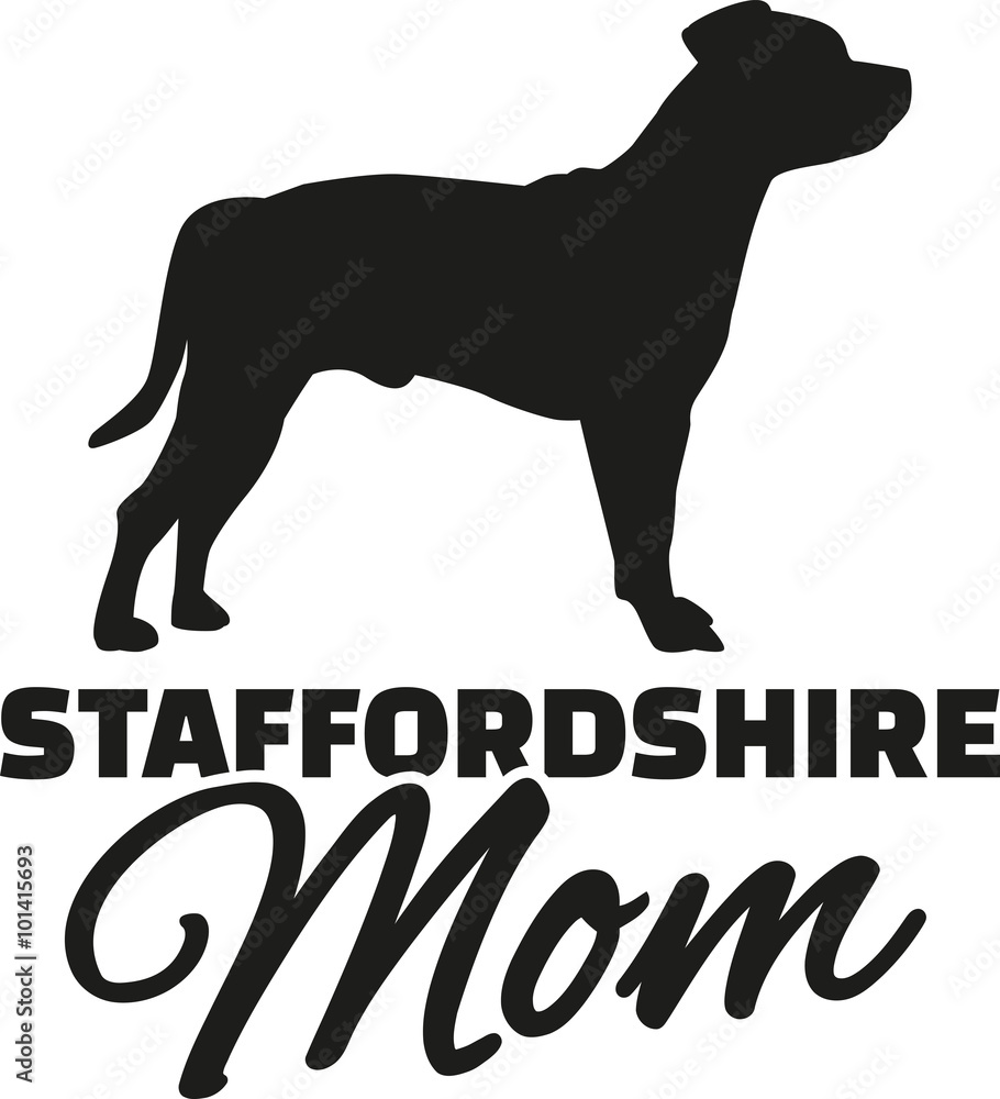 Staffordshire Terrier Mom