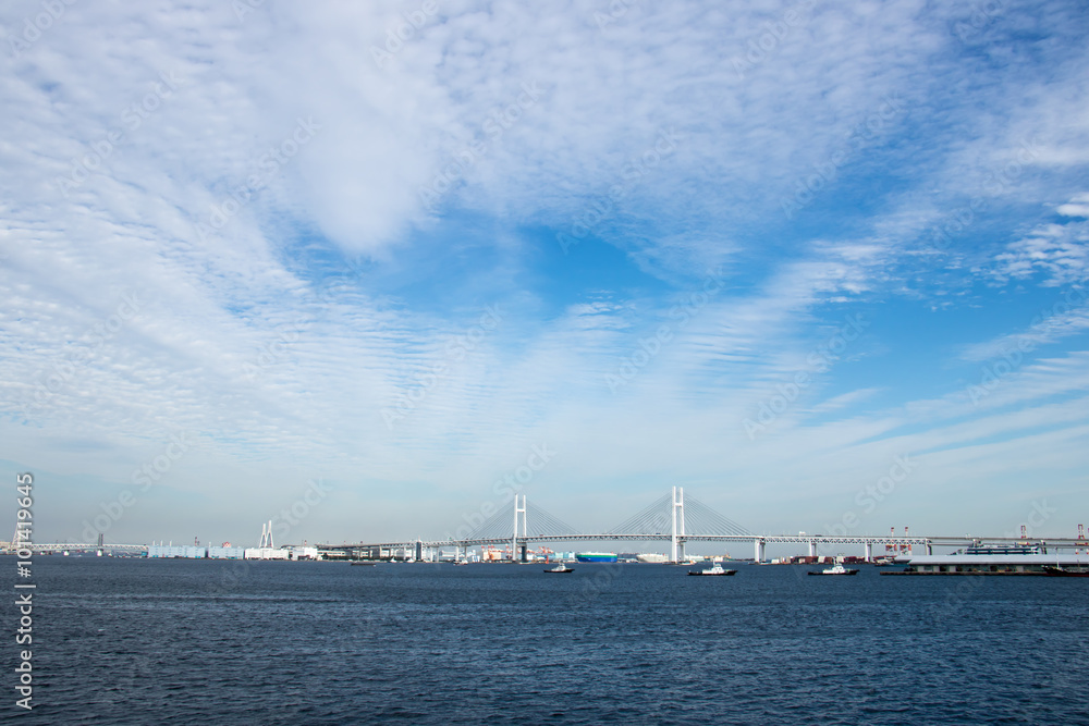 　横浜ベイブリッジ、鶴見つばさ橋