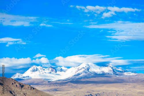 landscape in Andes. Peru. © Pakhnyushchyy