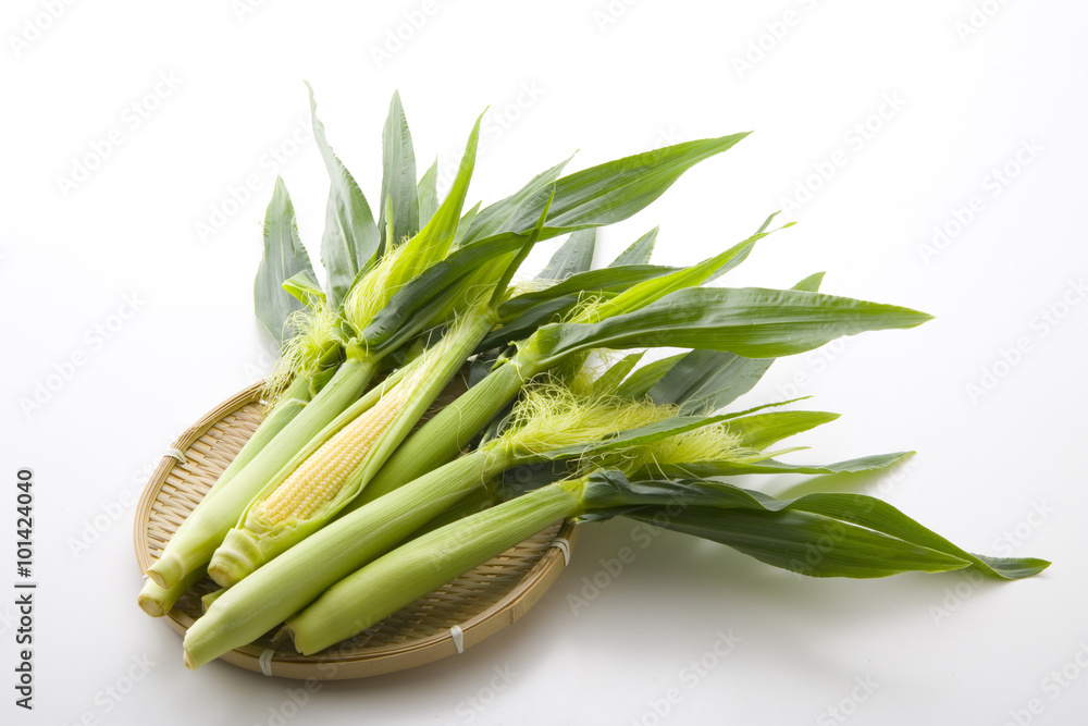 皮付きヤングコーン Stock Photo Adobe Stock