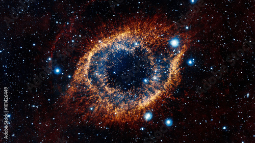 Canvastavla Space nebula. Elements of this image furnished by NASA