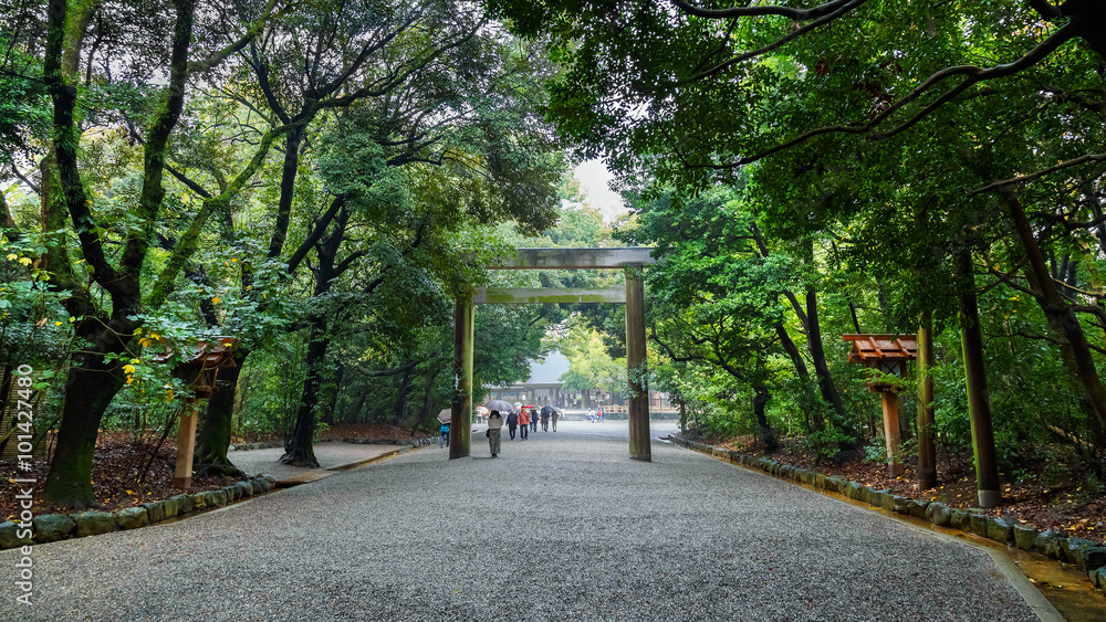 Atsuta-jingu (Atsuta Shrine) in Nagoya, Japan
Atsuta-jingu (Atsuta Shrine) in Nagoya, Japan