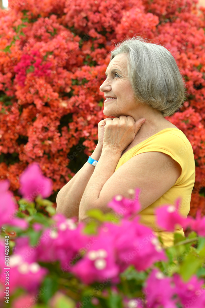 beautiful senior woman outdoor beautiful senior woman outdoor
