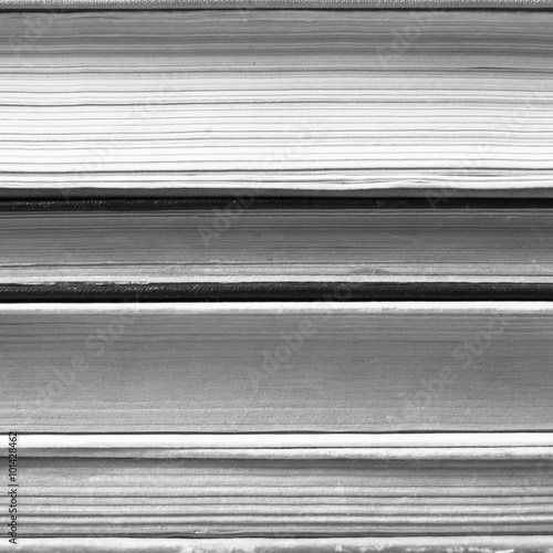 Books close up