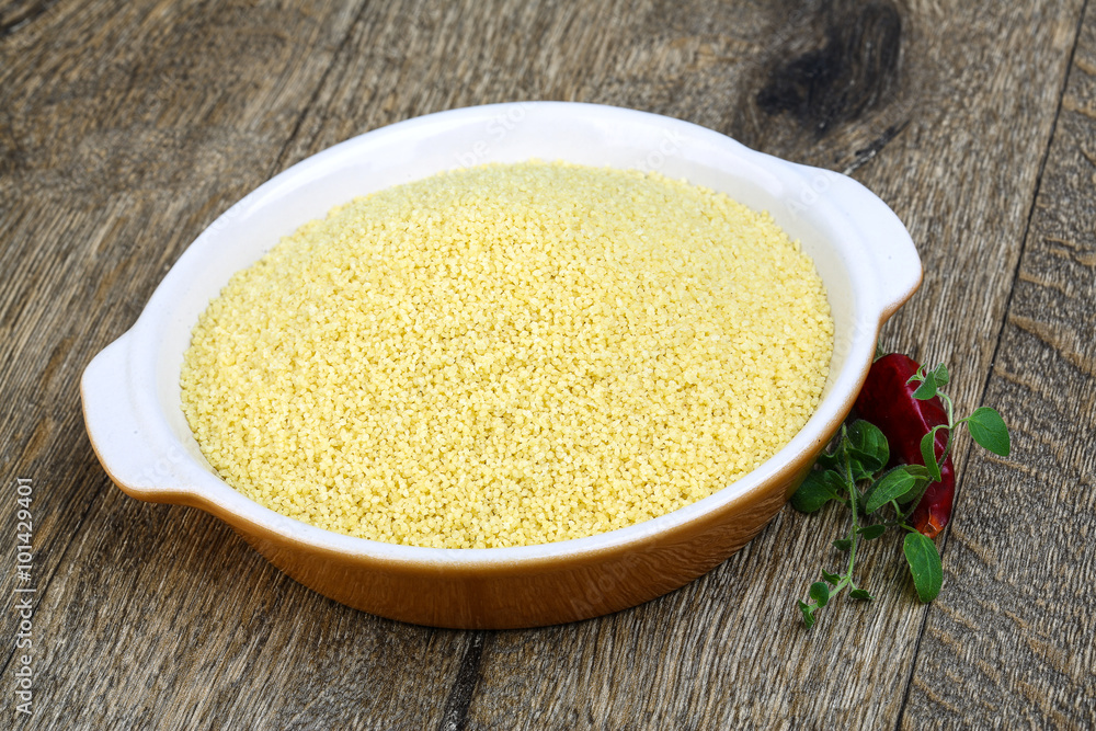 Raw couscous Raw couscous