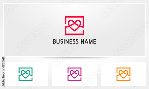 Love Box Heart Logo