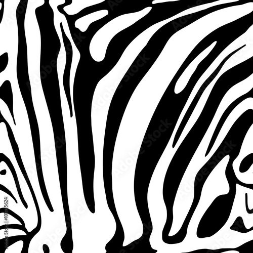 Animal print monochrome seamless pattern