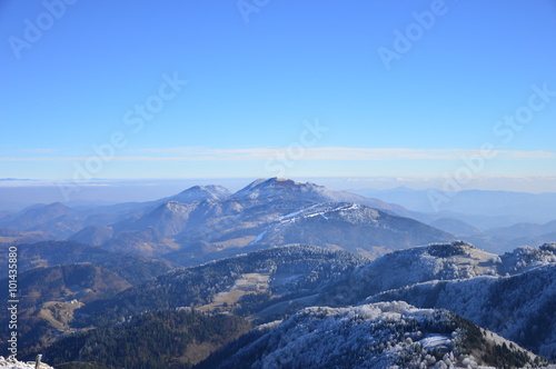 Mountains in Winter © Jure Korosec