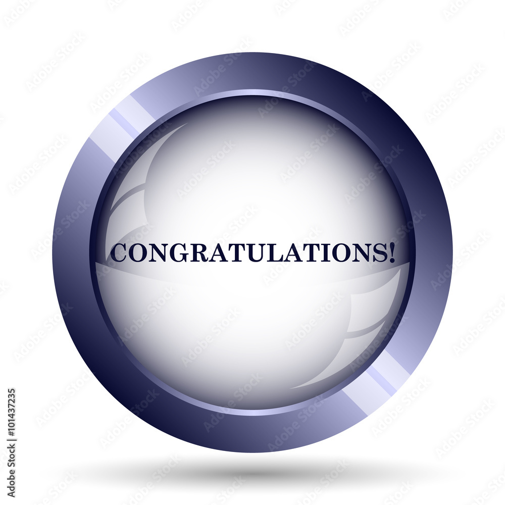 Congratulations icon Congratulations icon