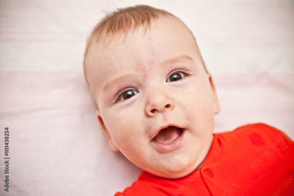 portrait of thoracic baby, close-up, shallow depth of field portrait of thoracic baby, close-up, shallow depth of field