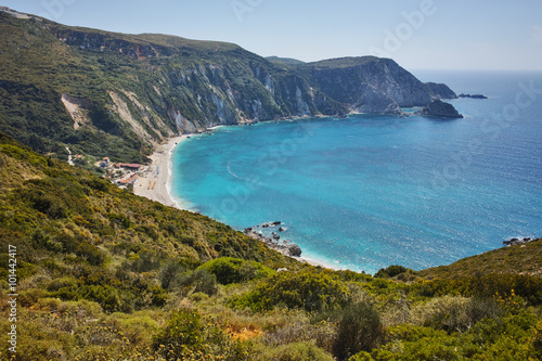 Amazing Paorama of Petani Beach, Kefalonia, Ionian Islands, Greece © Stoyan Haytov