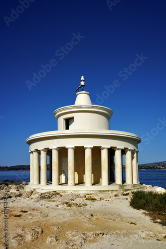 Panorama of Lighthouse of St. Theodore at Argostoli,Kefalonia, Ionian islands, Greece