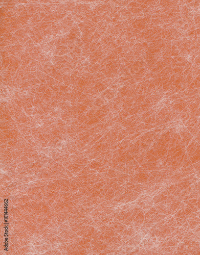 terracotta paper background with white pattern