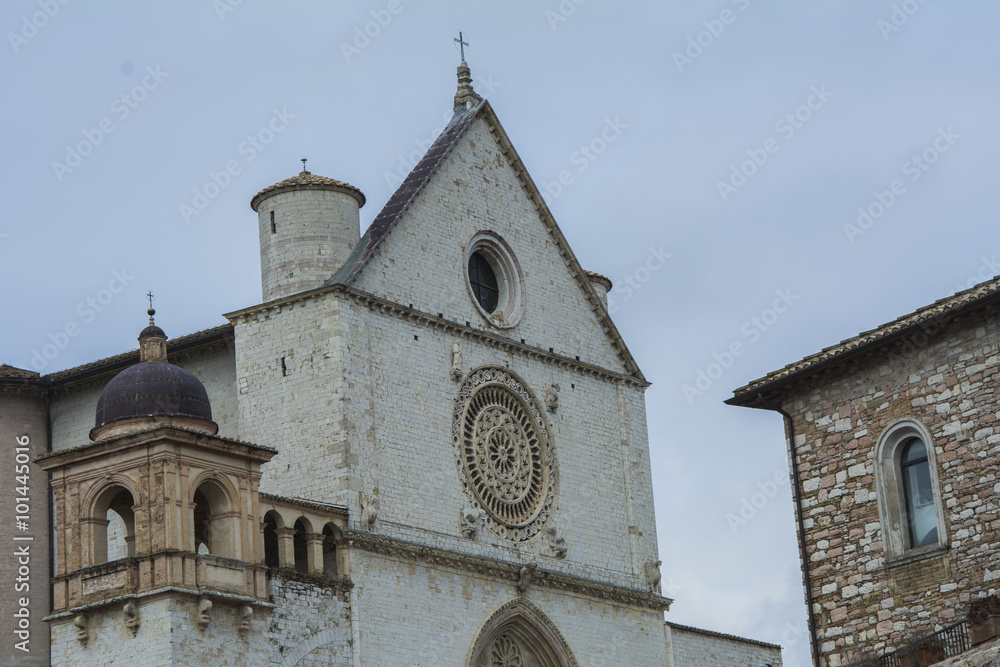 Assisi (Italy) Church/Basilica of St Francis (San Francesco) 
