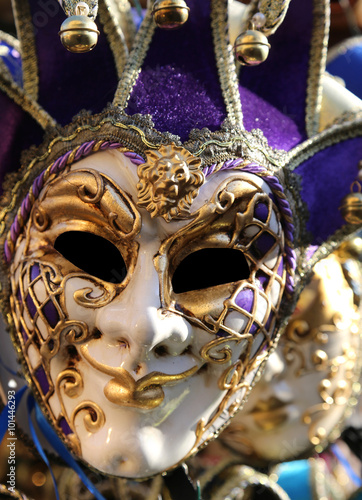 carnival mask for masquerade during the celebrations in Venice