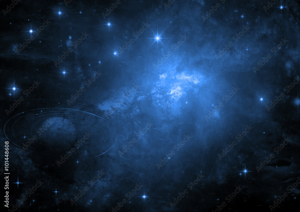 Obraz premium galaktyka w wolnej przestrzeni