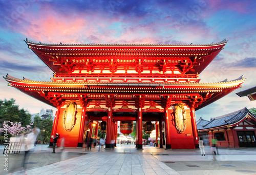 Tokyo - Japan, Asakusa Temple photo