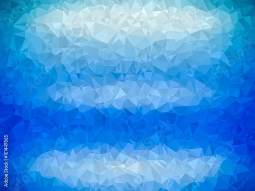 Abstract low poly background, geometry triangle